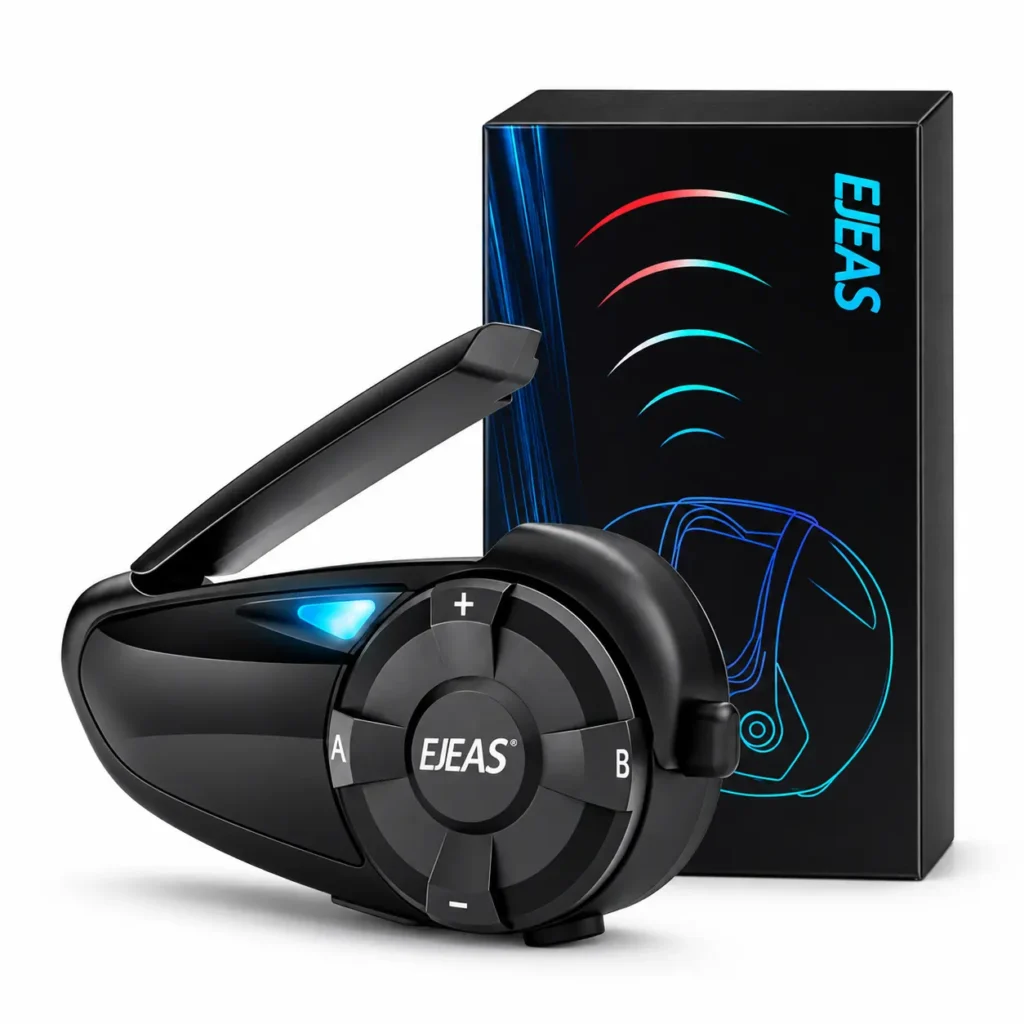 Intercomunicador EJEAS Q7 Bluetooth Moto 800m IP67