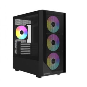 Gabinete gamer Raidmax Meshian X609M