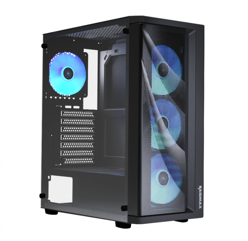 Gabinete gamer Raidmax Meshian X922
