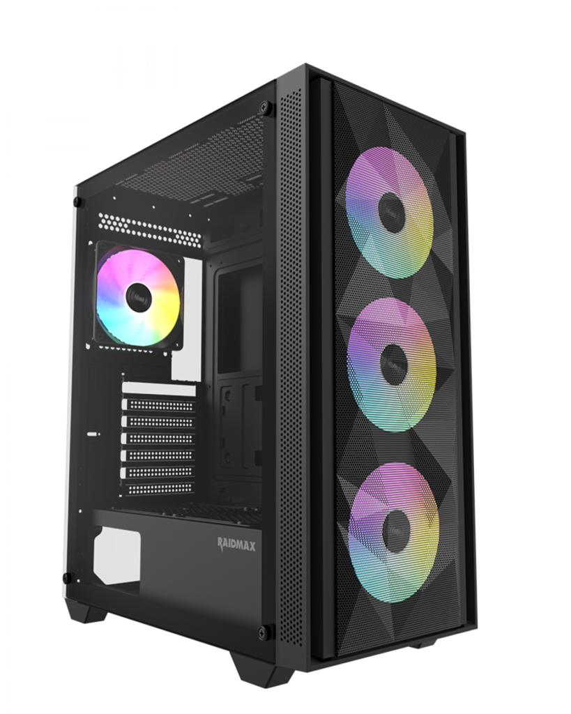 Gabinete gamer Raidmax Vector V217