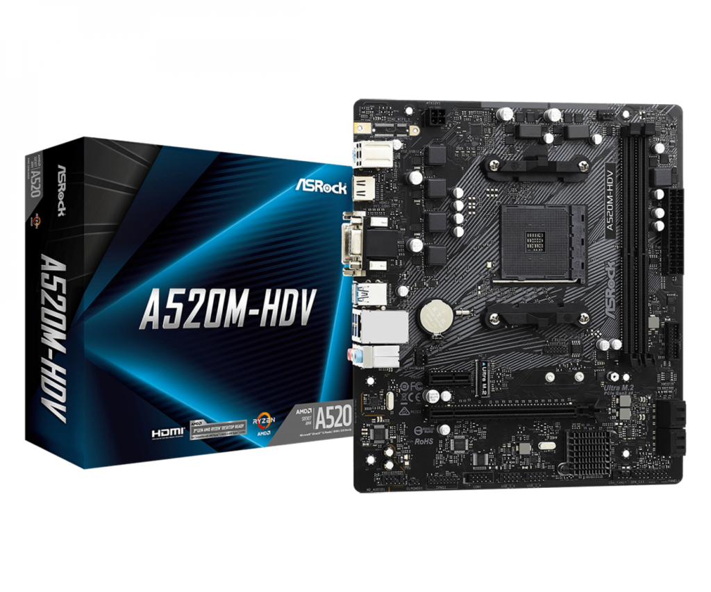Placa madre ASRock A520M-HDV