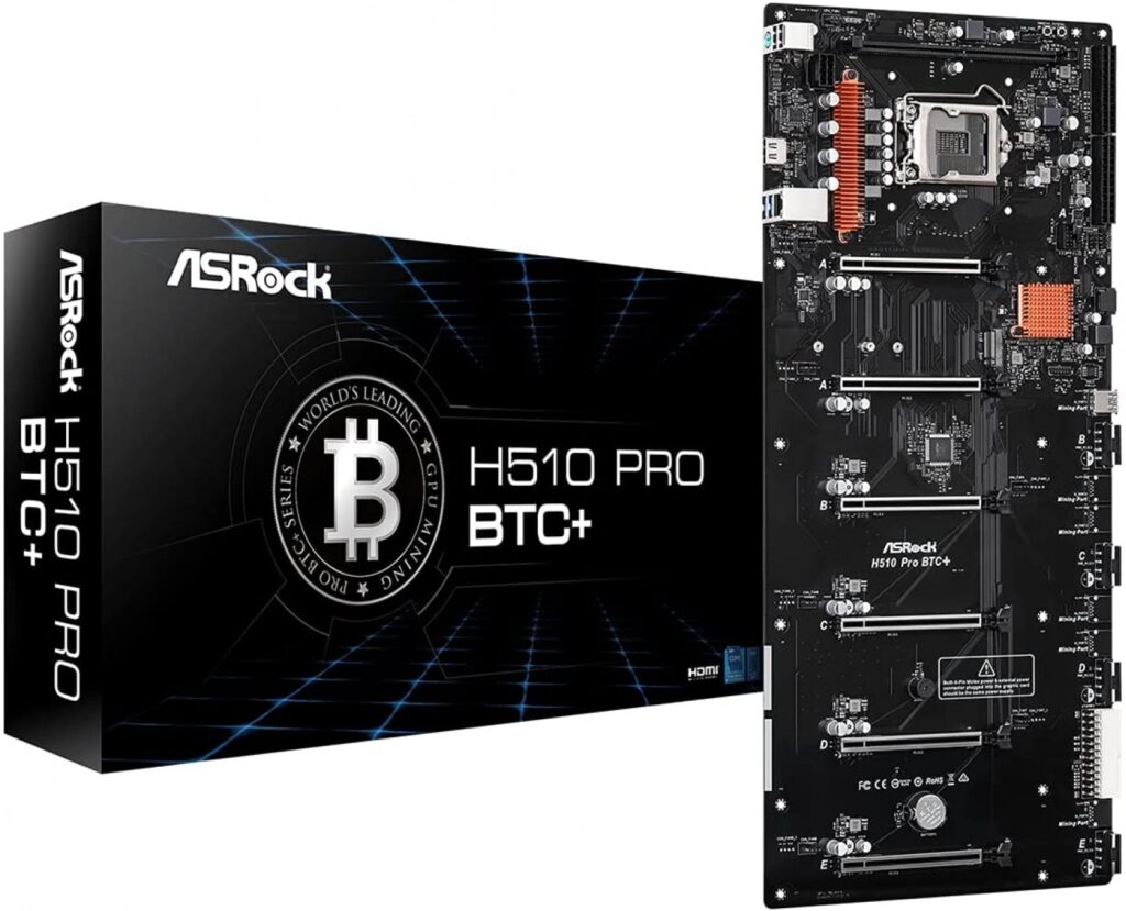 Placa madre ASRock H510 Pro BTC+