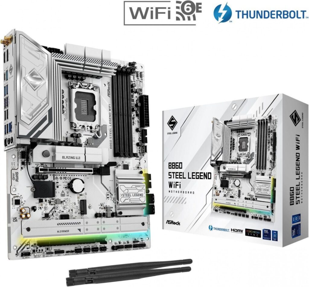 Placa madre ASRock B860 Steel Legend WiFi