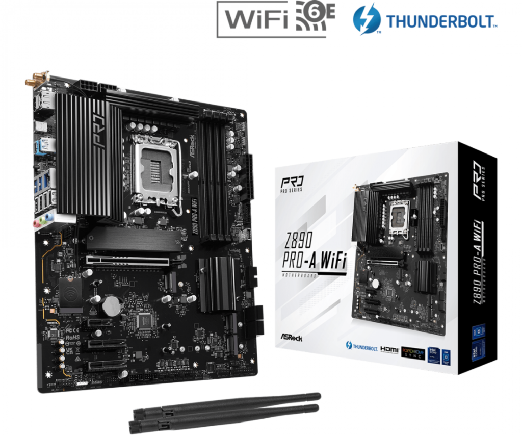 Placa madre ASRock Z890 Pro-A WiFi