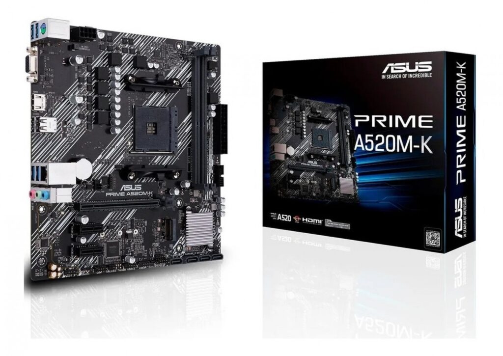 Placa madre ASUS Prime A520M-K