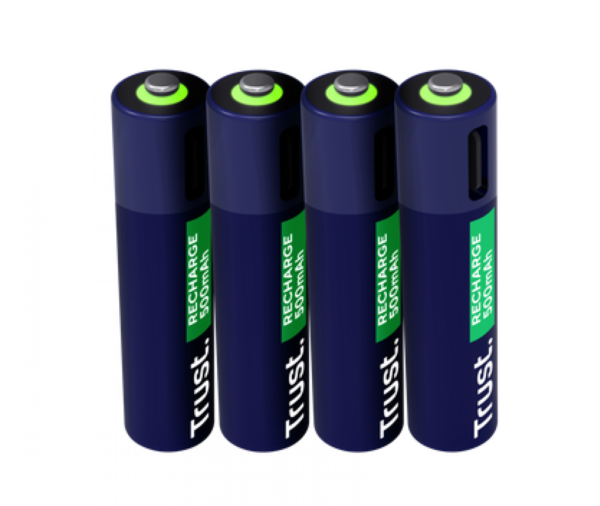 Pilas recargables Trust 25671
