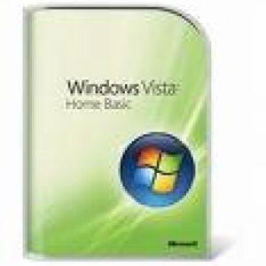 Software Microsoft Windows Vista Home Basic