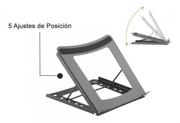 Soporte plegable para notebook y tablet Intelaid IT-BNB