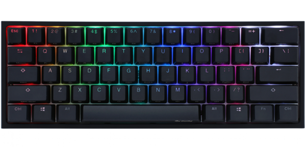 Teclado Ducky One 2 Mini RGB Kailh Box White