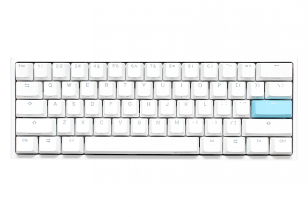 Teclado Ducky One 2 Mini RGB White Kailh Box Brown