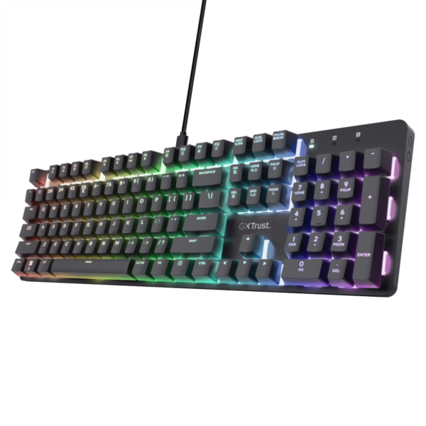 Teclado mecánico Trust Zora Mechanical ES GXT871