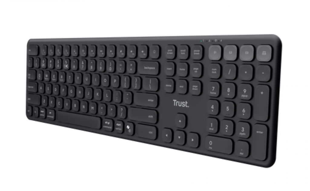 Teclado Trust Vaiya Multidevices Wireless ES