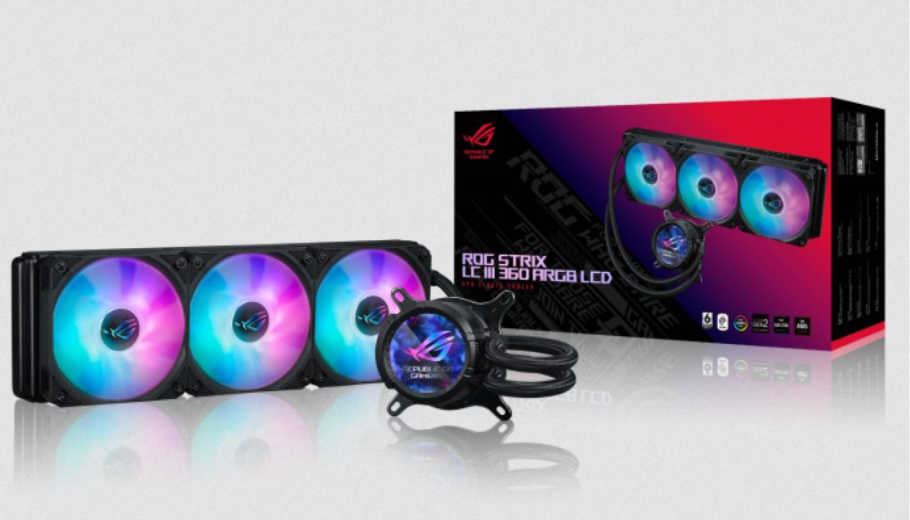 Cooler líquido ASUS ROG Strix LC III 360 ARGB LCD