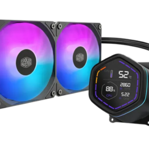 Cooler líquido Cooler Master MasterLiquid Core NEX Digital 240 Black ARGB