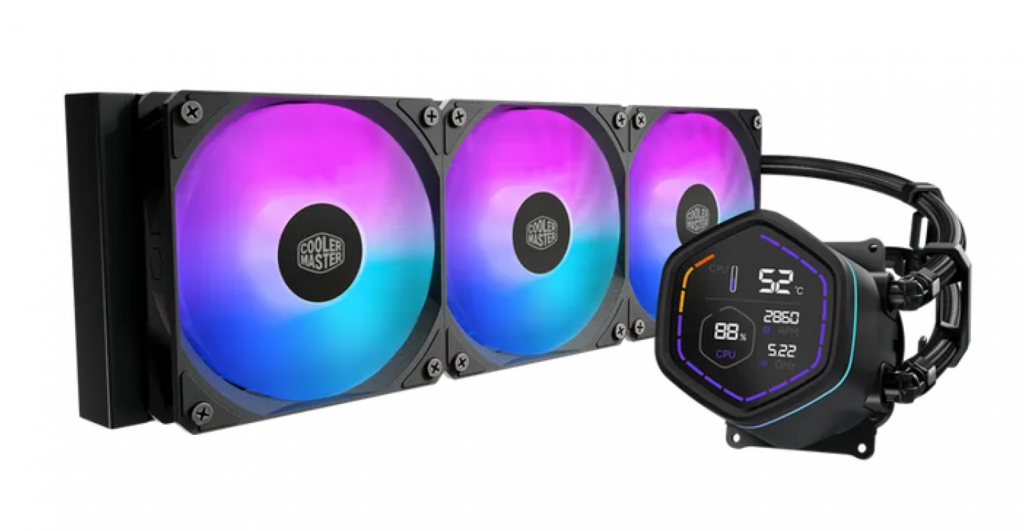 Cooler líquido Cooler Master MasterLiquid Core NEX Digital 360 Black ARGB