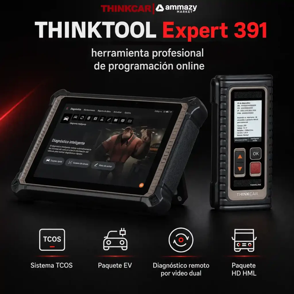 Escáner Automotriz Thinkcar THINKTOOL Expert 391