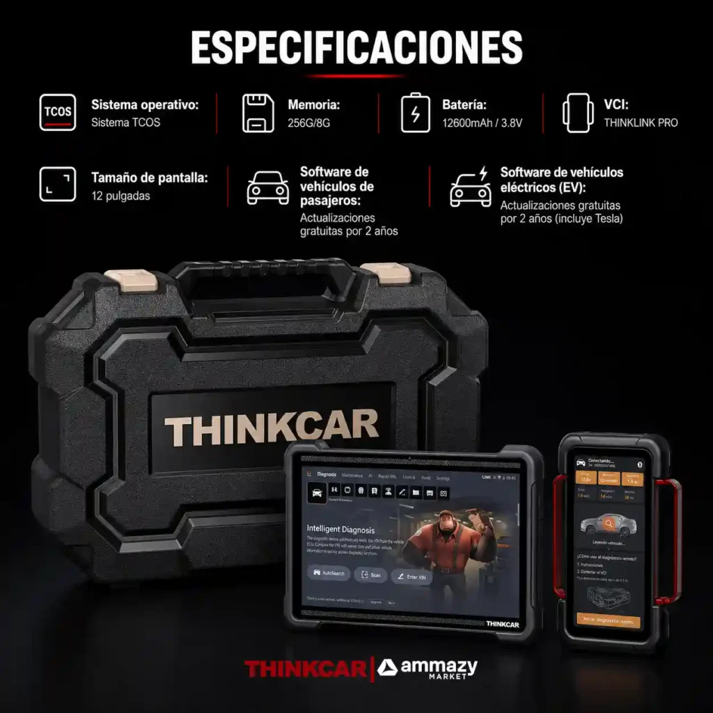 Escáner Automotriz Thinkcar THINKTOOL Expert 391