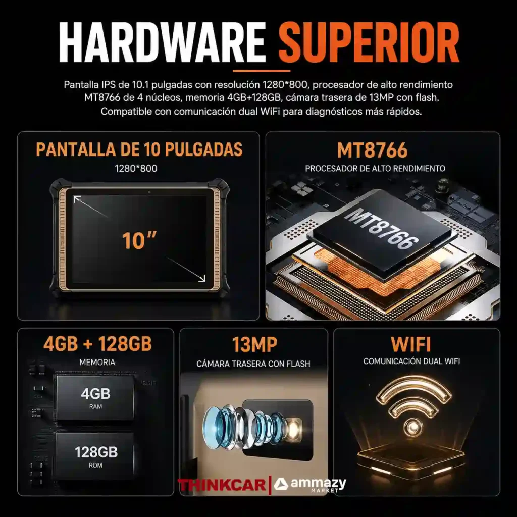 Escáner Automotriz Thinkcar THINKTOOL Expert 391