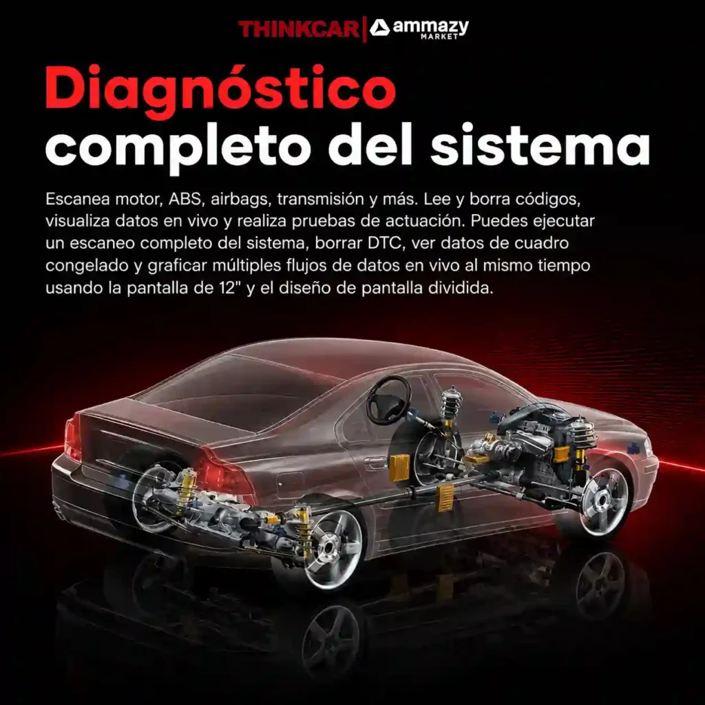Escáner Automotriz Thinkcar THINKTOOL Reader 8 OBDII
