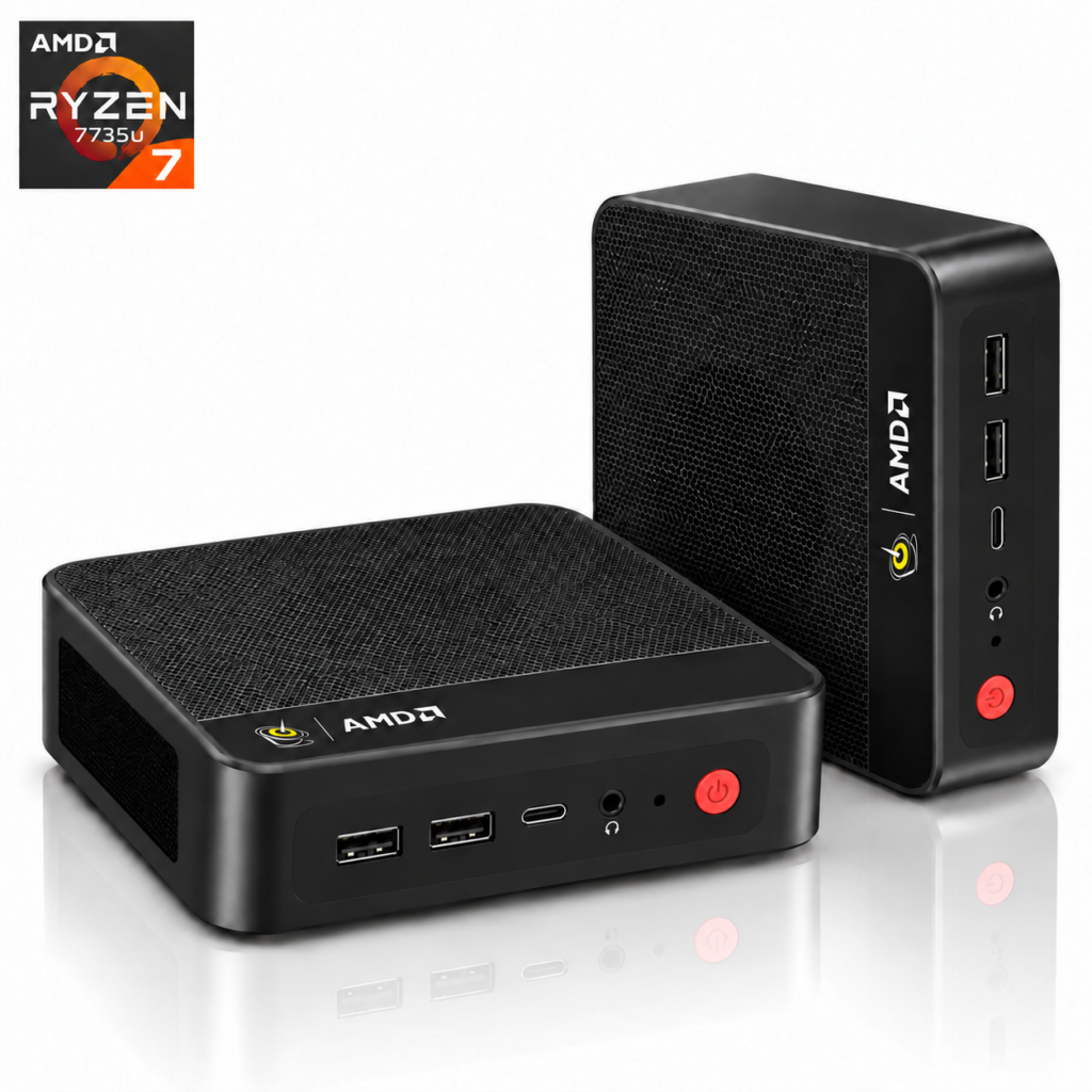Mini PC Beelink SER5 Max Ryzen 7 7735U 24GB 500GB LAN 2.5G