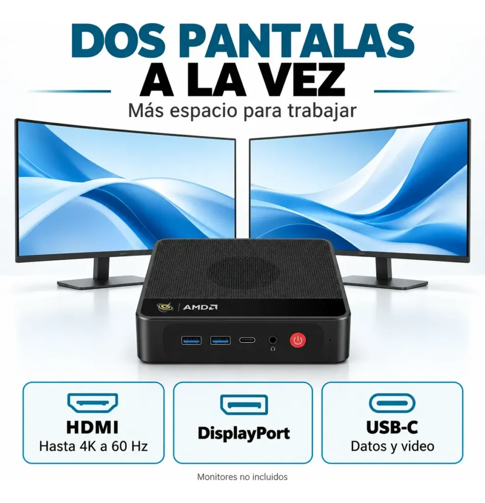 Mini PC Beelink SER5 Ryzen 5 5500U 16GB 480GB LAN 2.5G