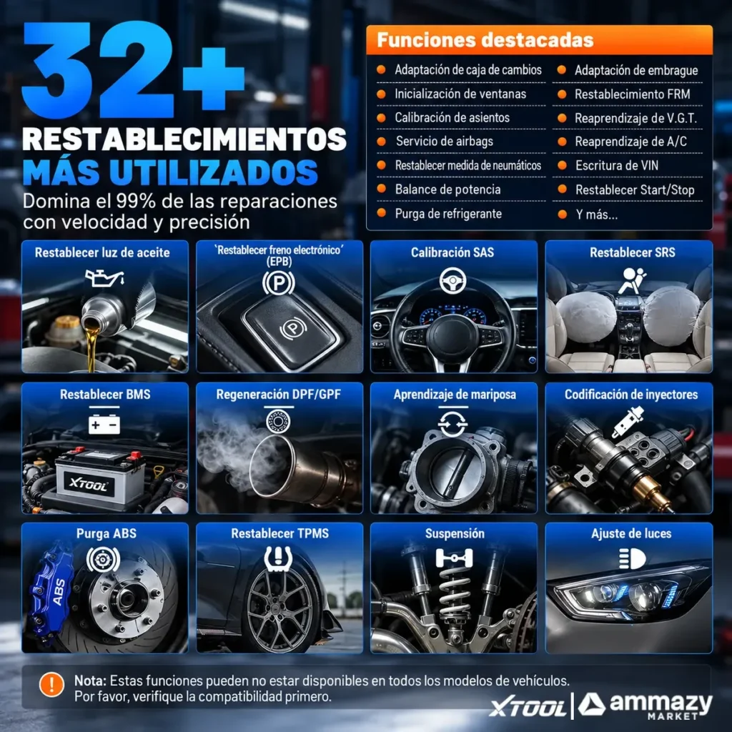 Programador de llaves y scanner automotriz XTOOL X100PADS