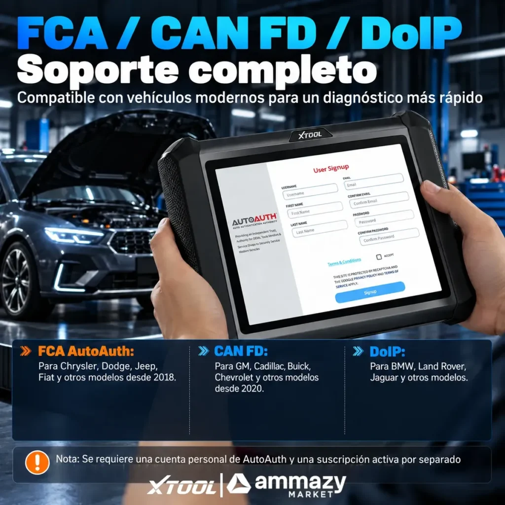 Programador de llaves y scanner automotriz XTOOL X100PADS