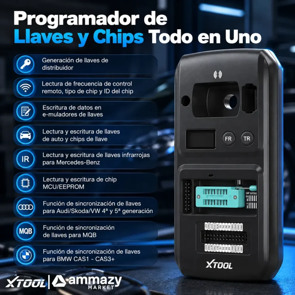 Programador de llaves y chips XTOOL KC501 MCU EEPROM