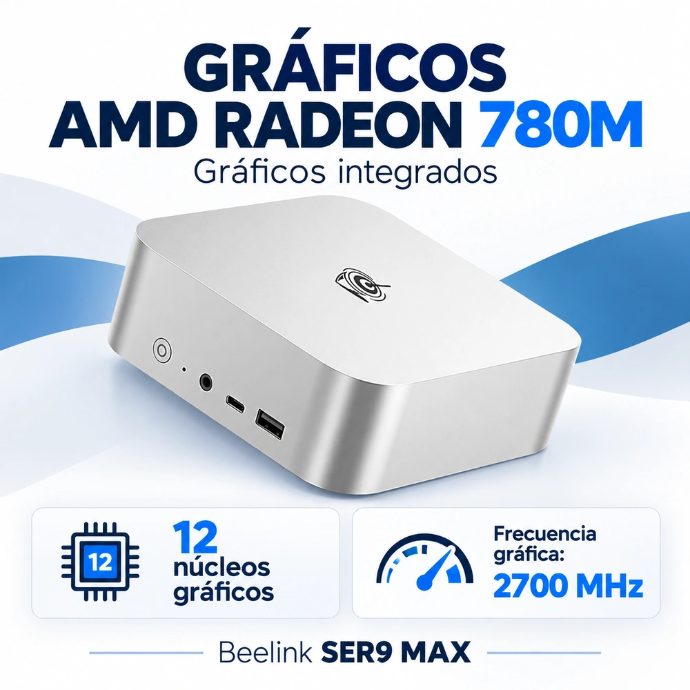 Mini PC Beelink SER9 MAX Ryzen 7 260 32GB 1TB SSD LAN 10G