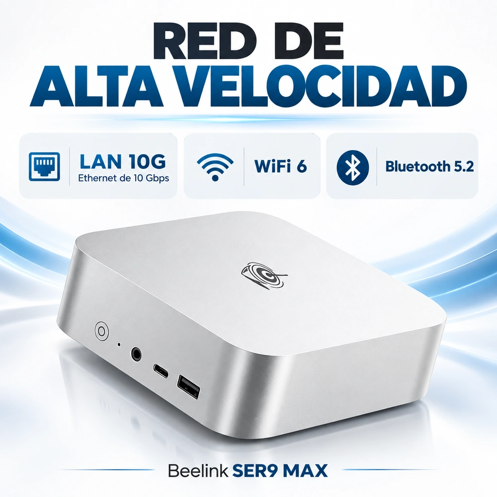 Mini PC Beelink SER9 MAX Ryzen 7 260 32GB 1TB SSD LAN 10G