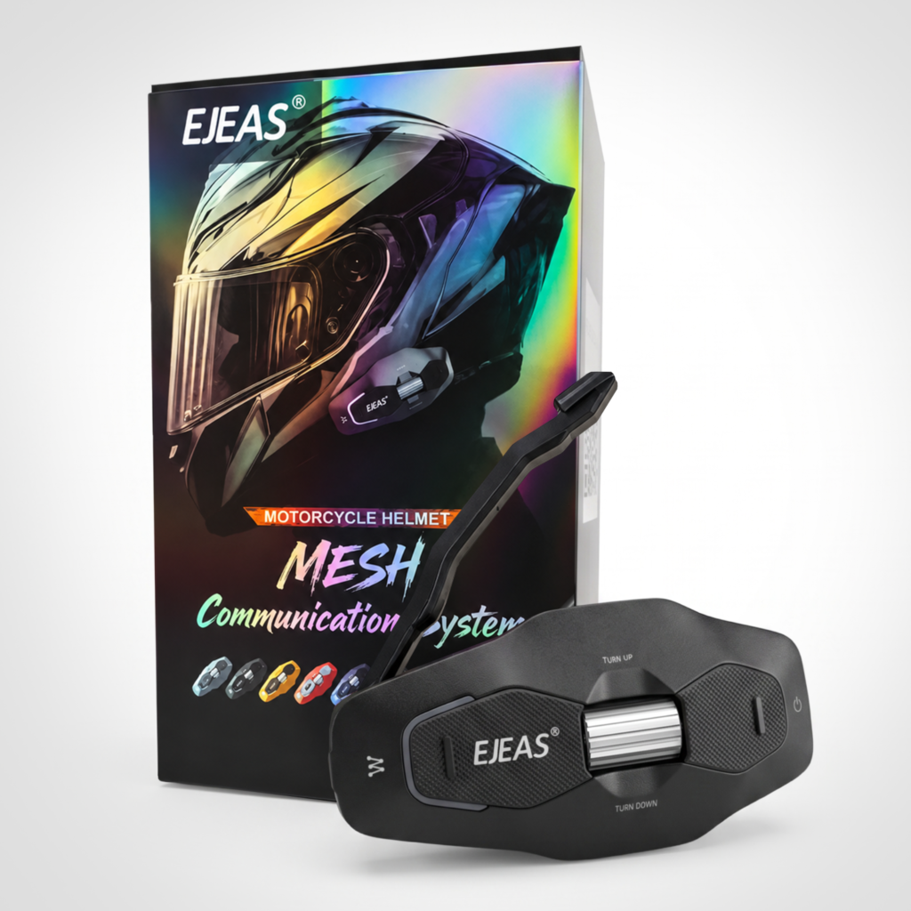 Intercomunicador Ejeas X10 Phantom 3ra Gen Mesh 10 Personas