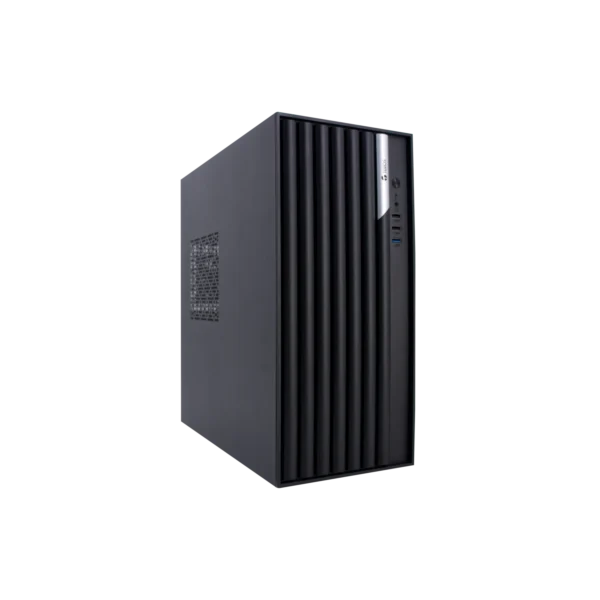 Gabinete Teros TE-1036S Mid Tower Fans 120cm c/Fuente 250W Black