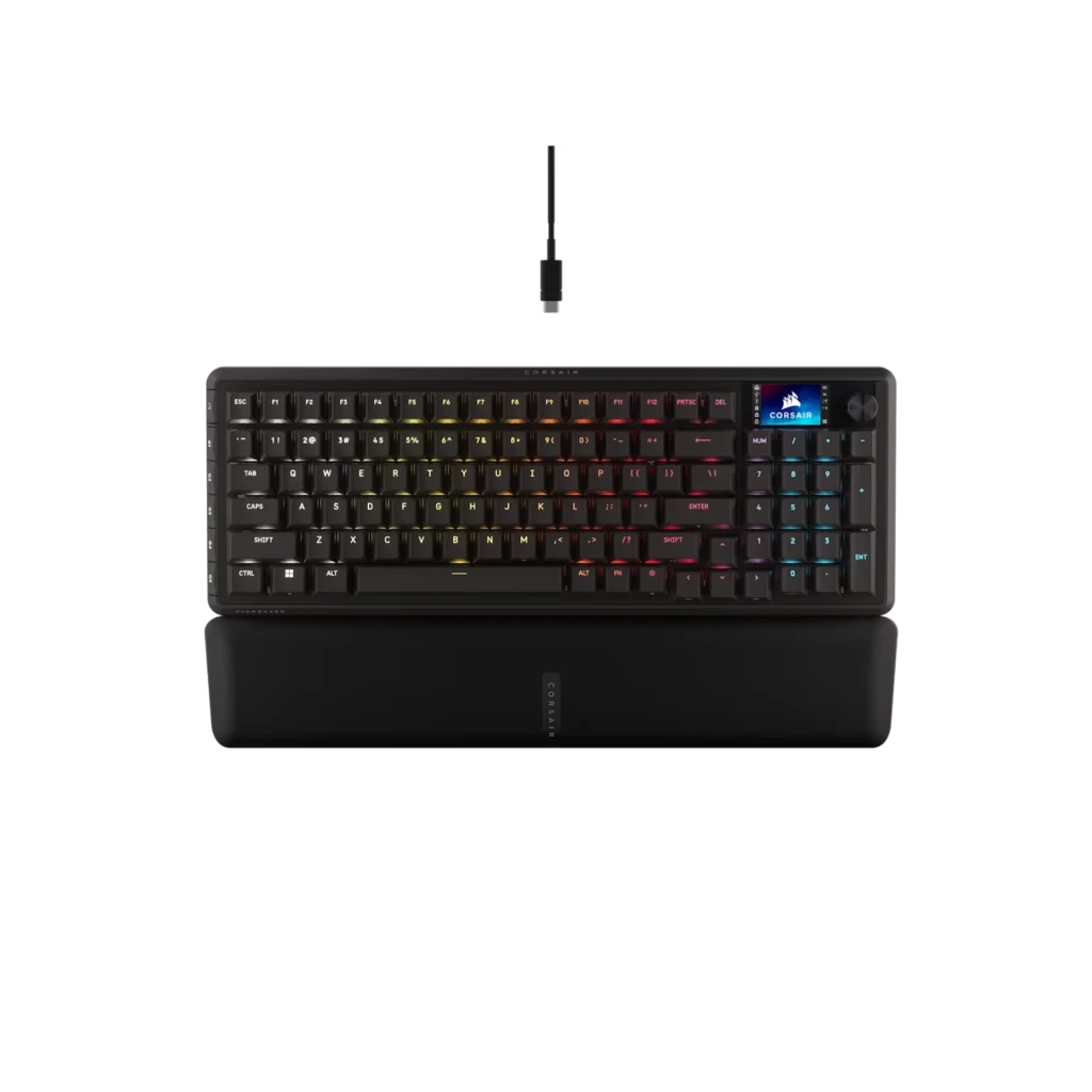 Teclado gamer mecanico Corsair Vanguard PRO 96 con efecto Hall
