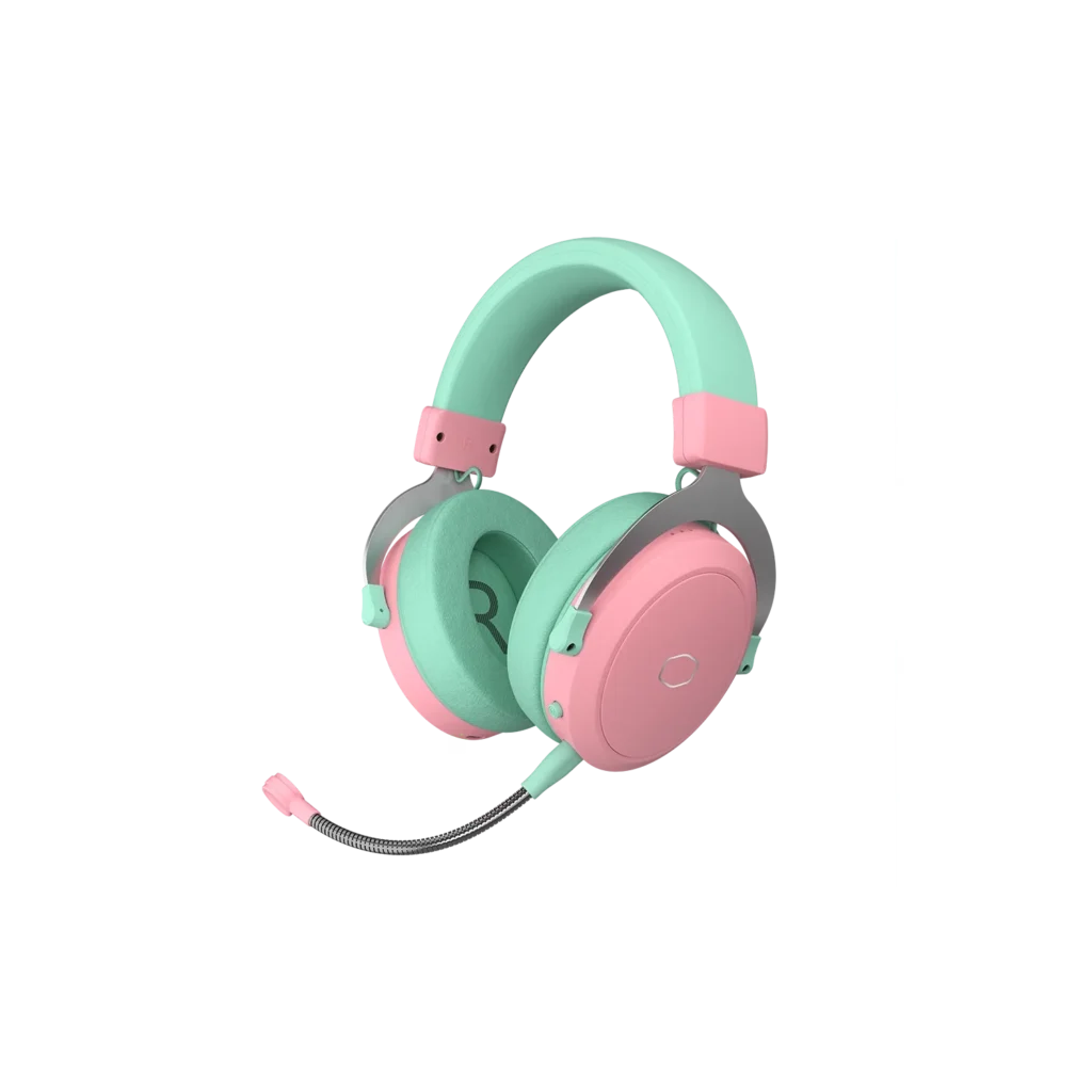 Auricular Cooler Master CH351 Wireless BT 5.4 2.4GHz USB-C 3.5mm Macaron