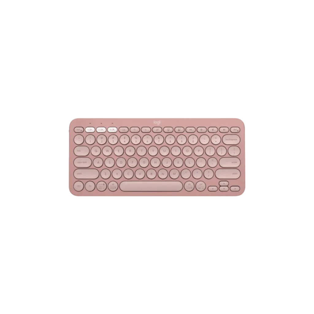 Teclado Inalámbrico Logitech Pebble 2 K380 Rosa