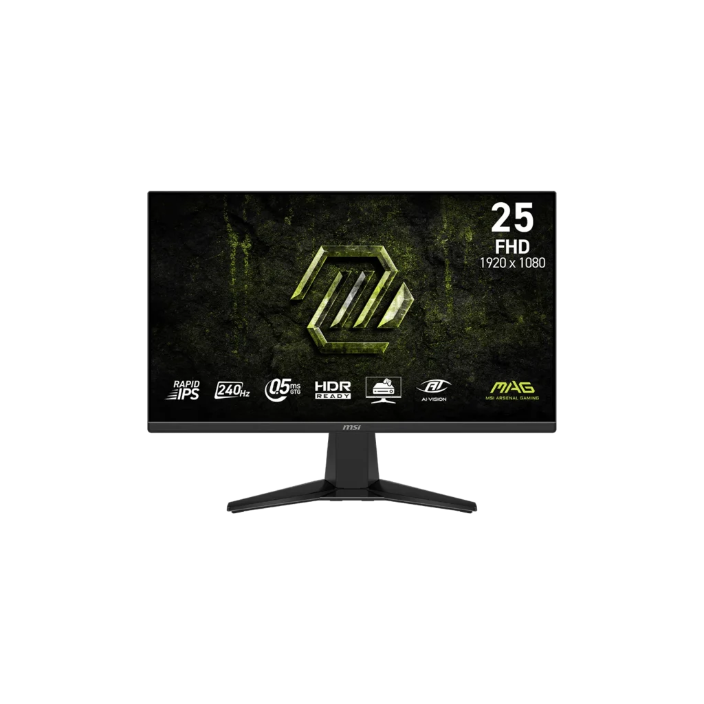 Monitor MSI MAG 255F X24 23.8" Full HD HDR 240 Hz Ficha USA
