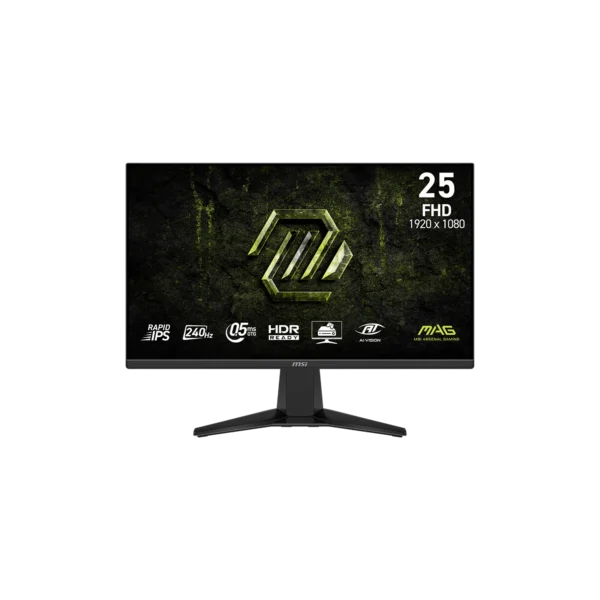 Monitor MSI MAG 255F X24 23.8" Full HD HDR 240 Hz Ficha USA