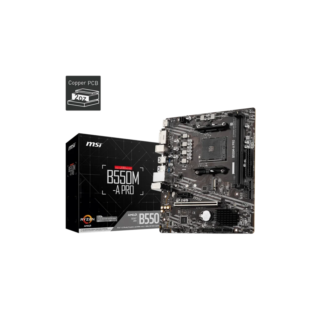 Motherboard MSI B550M-A PRO (AM4)