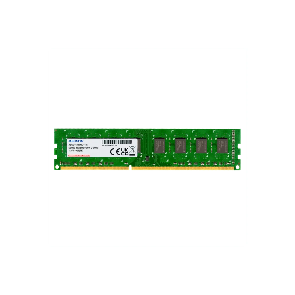 Memoria Ram UDIMM ADATA 8GB DDR3L 1600MHz CL11 1.35V