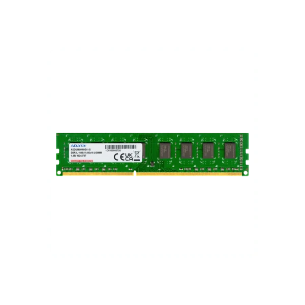Memoria Ram UDIMM ADATA 8GB DDR3L 1600MHz CL11 1.35V