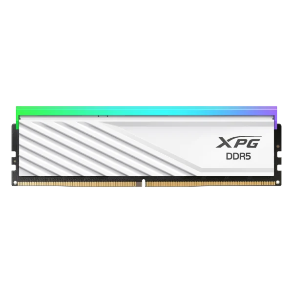 Memoria Ram UDIMM ADATA XPG LANCER BLADE RGB 16GB DDR5 6000 WHITE CL48 1.1V