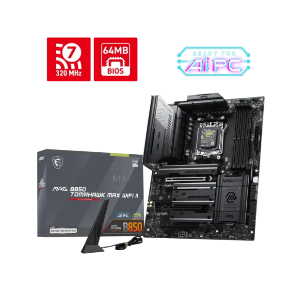 Motherboard MSI MAG B850 TOMAHAWK MAX WIFI II AM5