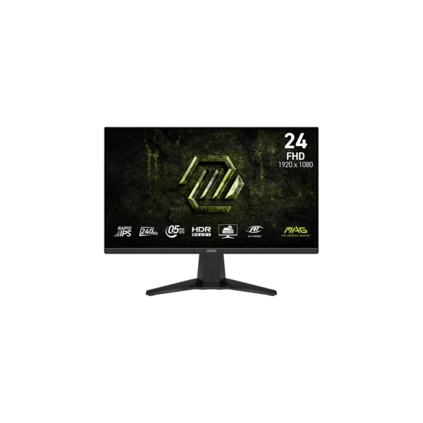 Monitor MSI MAG 245F X24 23.8" Full HD HDR 240 Hz Gaming Ficha USA