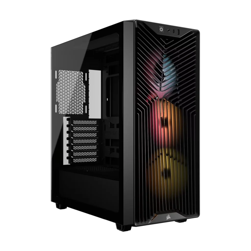 Gabinete CORSAIR 3200D RS ARGB Mid-Tower Performance Case Negro