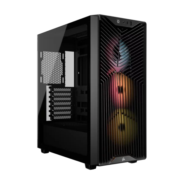 Gabinete CORSAIR 3200D RS ARGB Mid-Tower Performance Case Negro