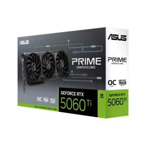Placa de Video ASUS NVIDIA GeForce PRIME RTX 5060TI 16GB GDDR7 OC Edition