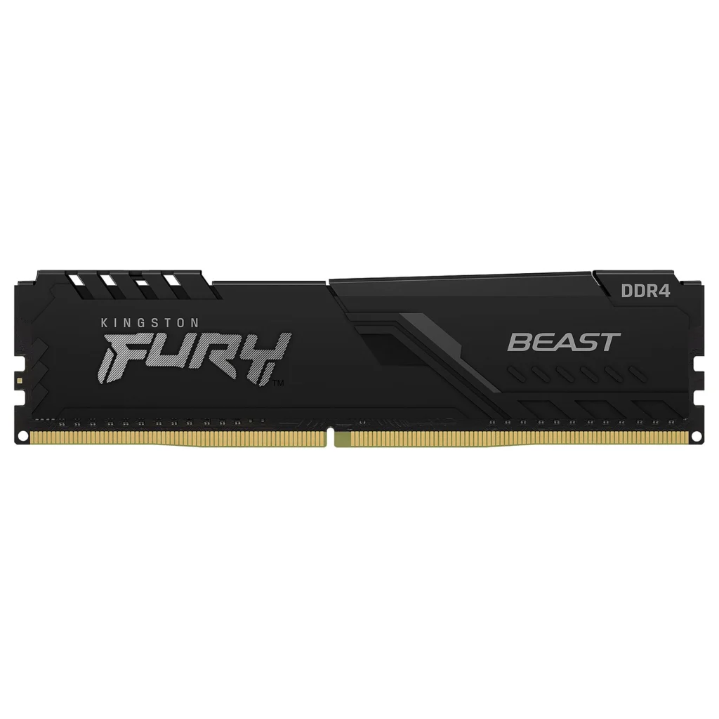 Memoria Ram UDIMM KINGSTON Fury Beast 16GB DDR4 3200MHz CL16 1.35V Single Negro