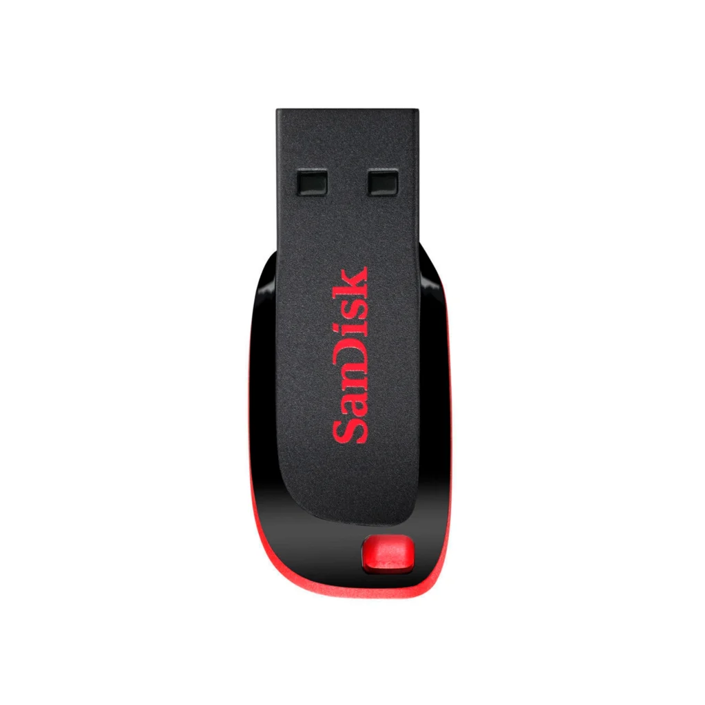 Pen Drive SANDISK Cruzer Blade 32GB USB 2.0 Tipo A Negro