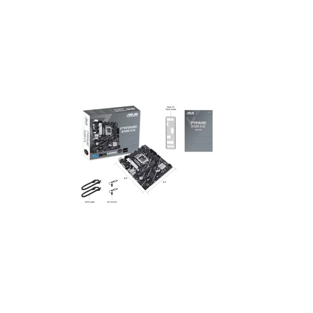Motherboard ASUS PRIME B760M-K D4 LGA 1700 DDR4
