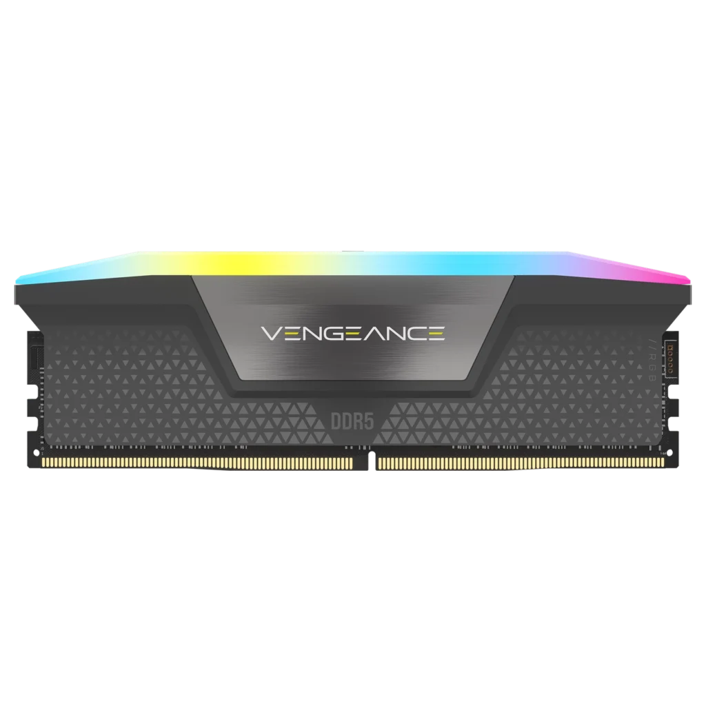 Memoria Ram UDIMM CORSAIR VENGEANCE 16GB DDR5 6000Mhz CL38 1.35V (1x16) Black RGB